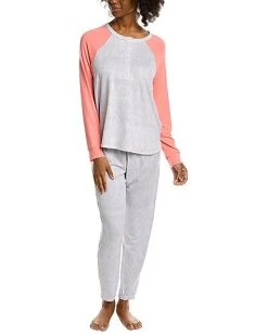 DKNY 2pc Top & Jogger Sleep Set Women