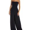 Halston Rosette Crepe Jumpsuit Women 2 Halston Rosette Crepe Jumpsuit Women -Halston Kel Shop 1452030103 RLLD 1