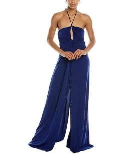 Halston Fia Halter Jumpsuit Women